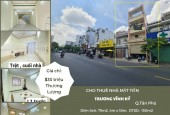 Cho thuê nhà mặt tiền Trương Vĩnh Ký  75m2, 3Lầu+2ST, 33Triệu - Khu SẦM UẤT